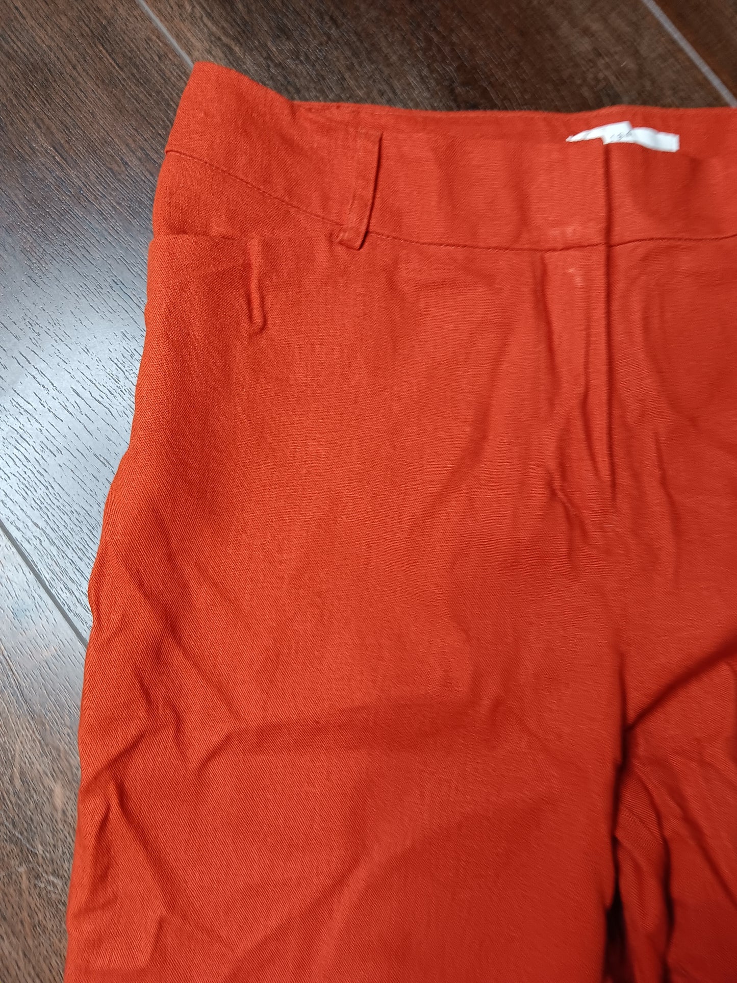 Women Burnt orange pants size 8 image 4