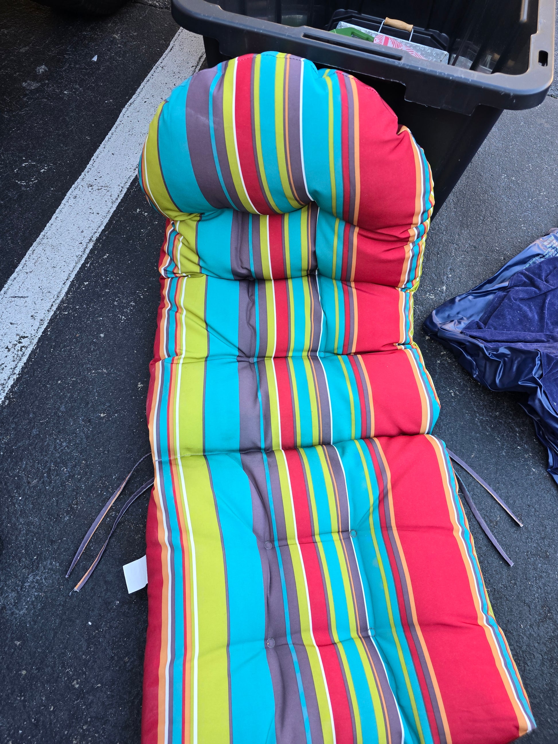 Patio chair cushion 45x18 image 0