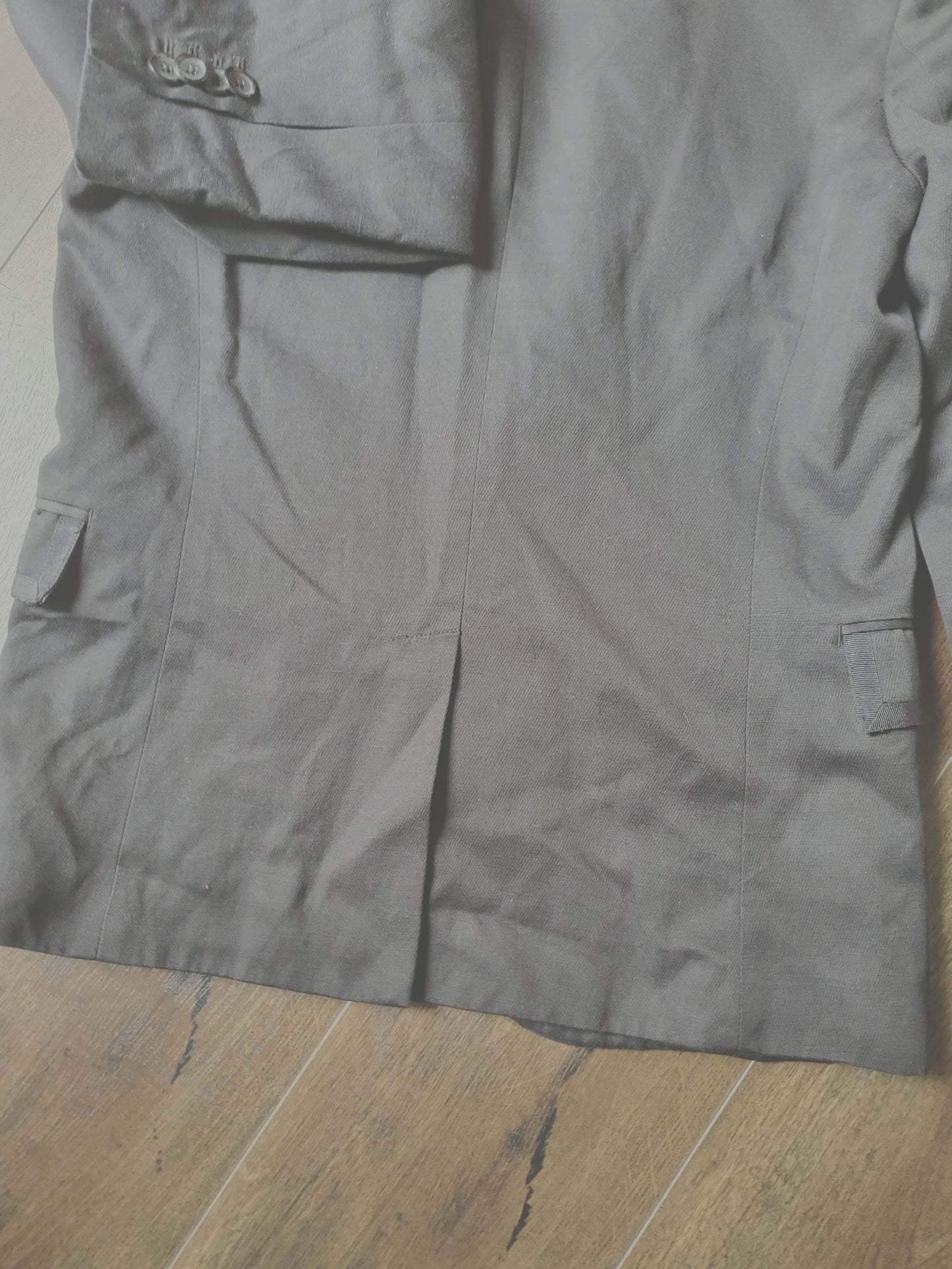 Black Unisex guess jacket size small image 7