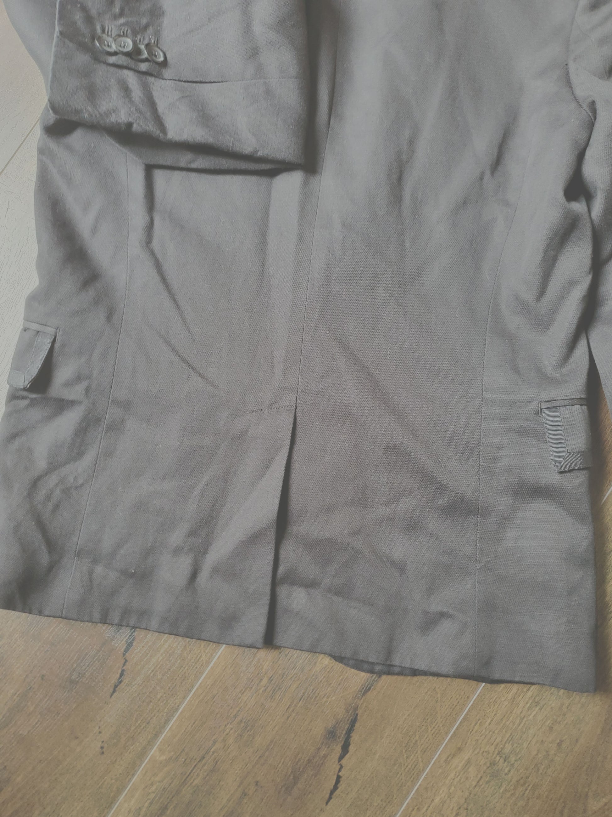 Black Unisex guess jacket size small image 7