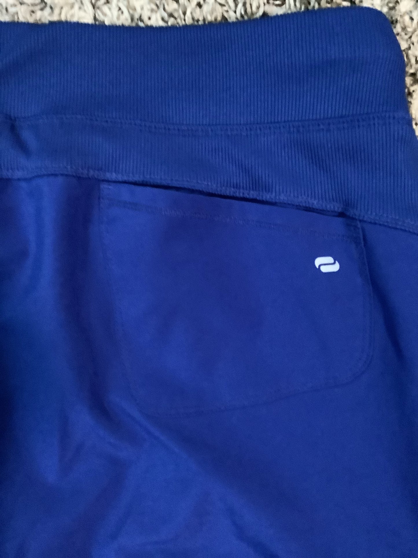 Royal Blue scrub pants size XL image 6