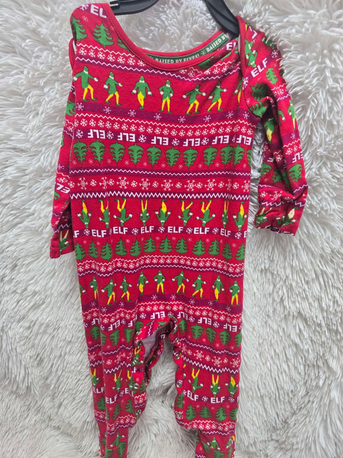 Christmas onsies size 12-18m image 0