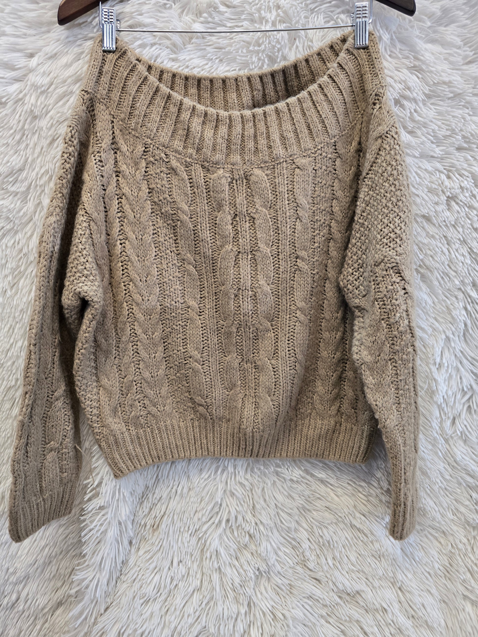 Knitted crop top sweater S/M image 2