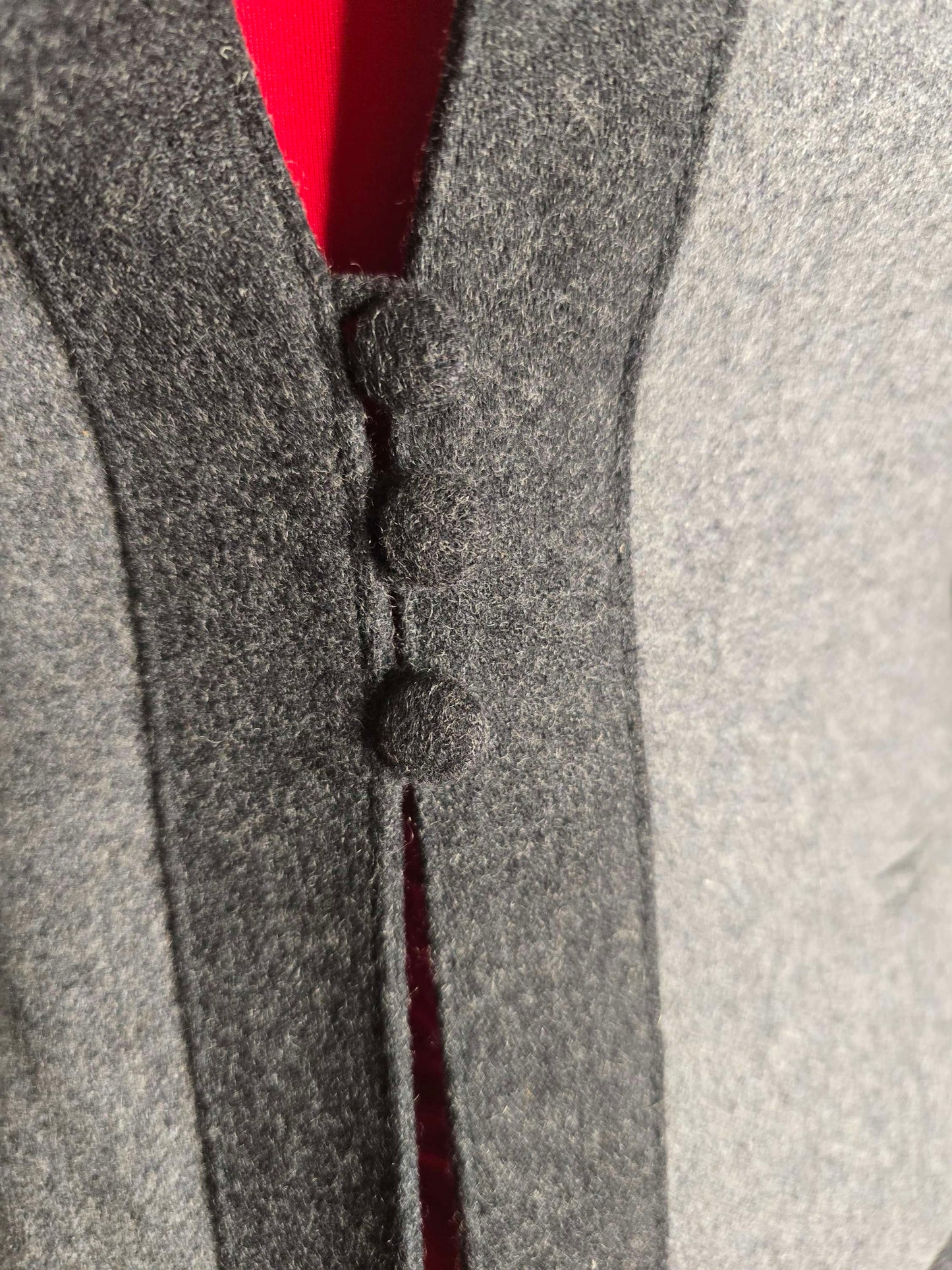 Vintage sasson blazer jacket gray 10/11 image 3