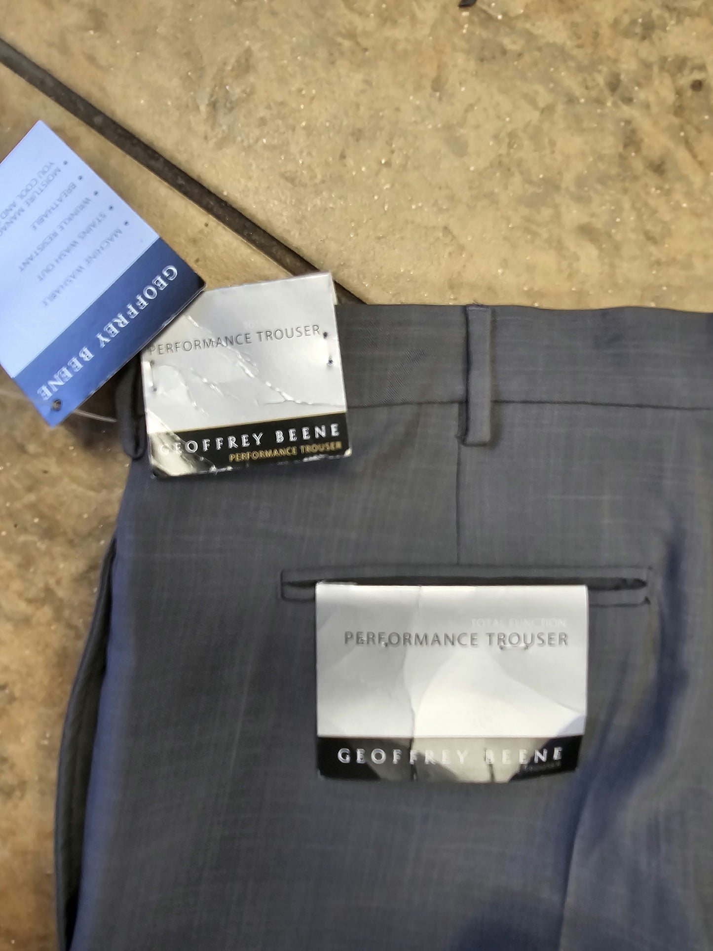 Geoffrey Beene men dress pants 38x30 NEW WITH TAG image 6