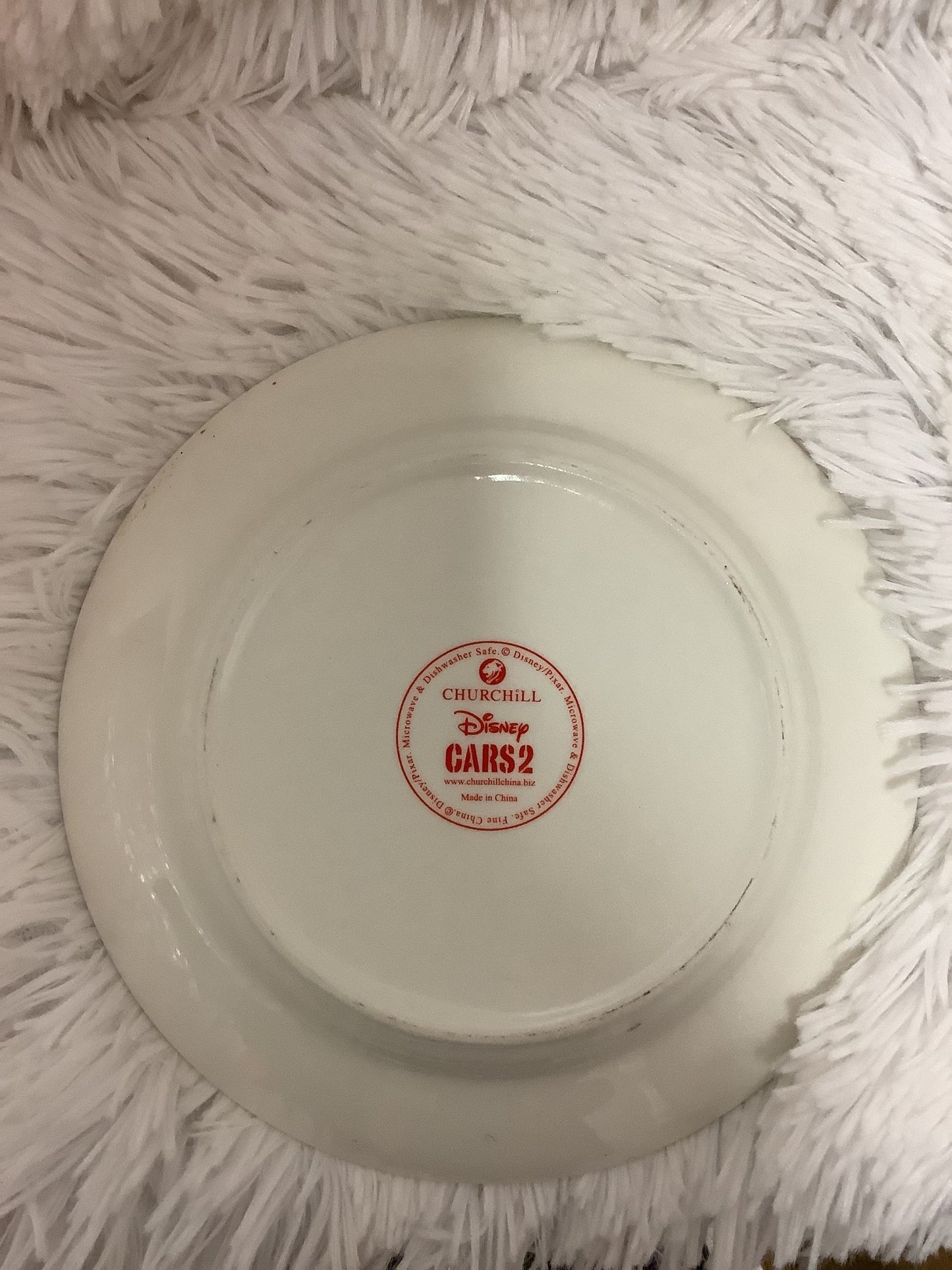 Disney Cars 2 Plate image 3