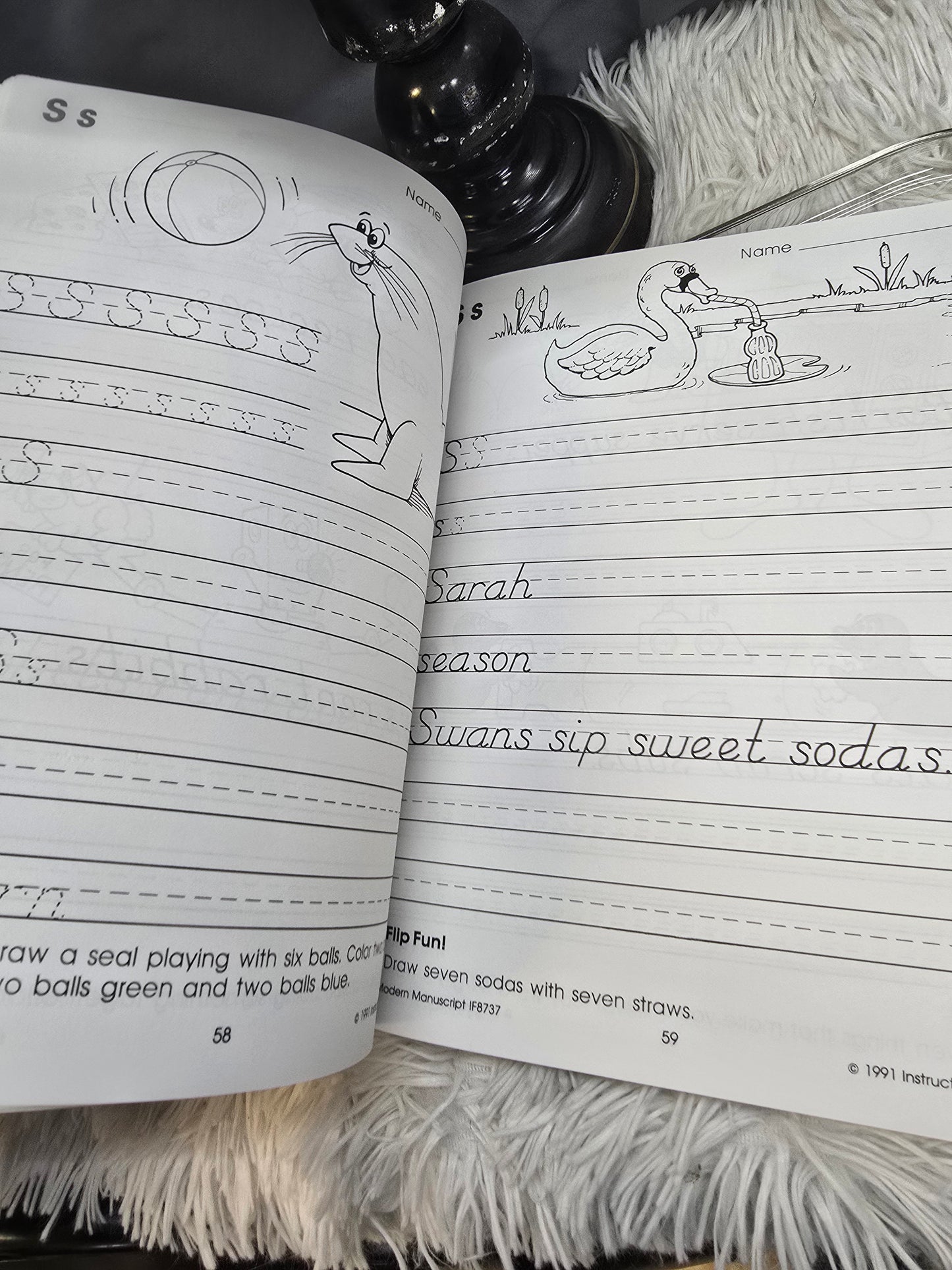 Kids manuscript and puzzle books  image 4