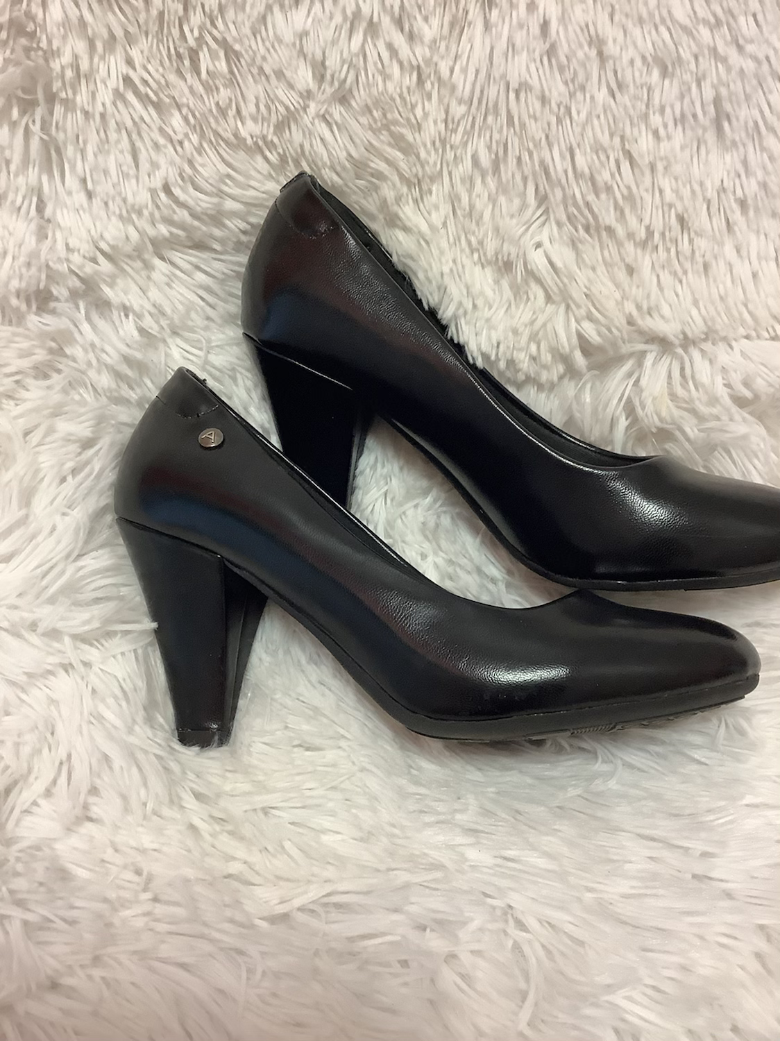 Andiamo Black heels size 7 image 4
