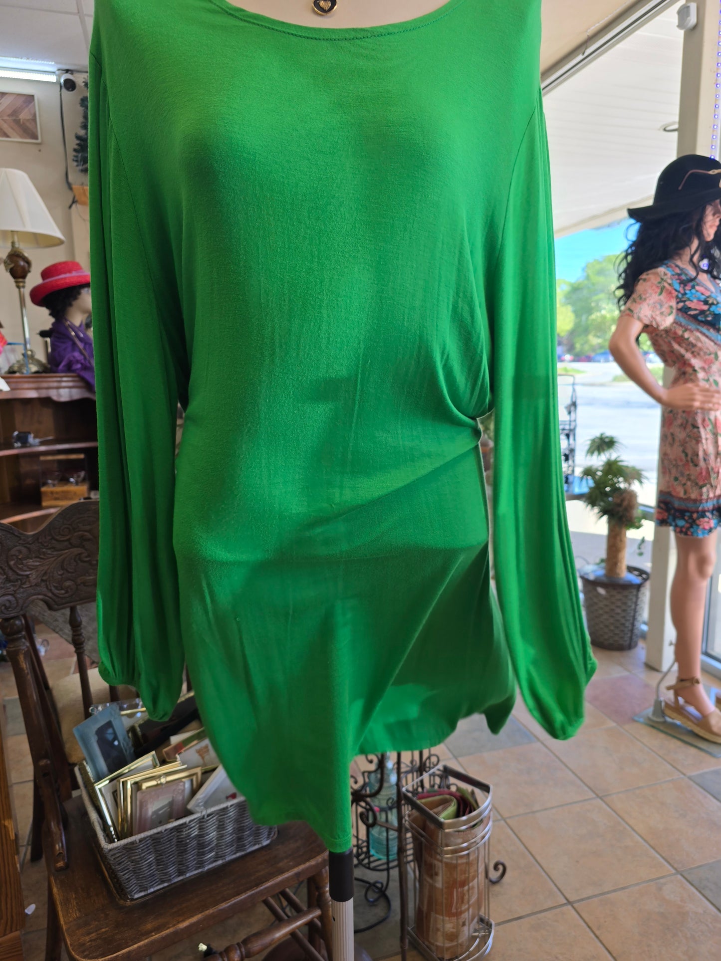 Green dress size 3X image 6