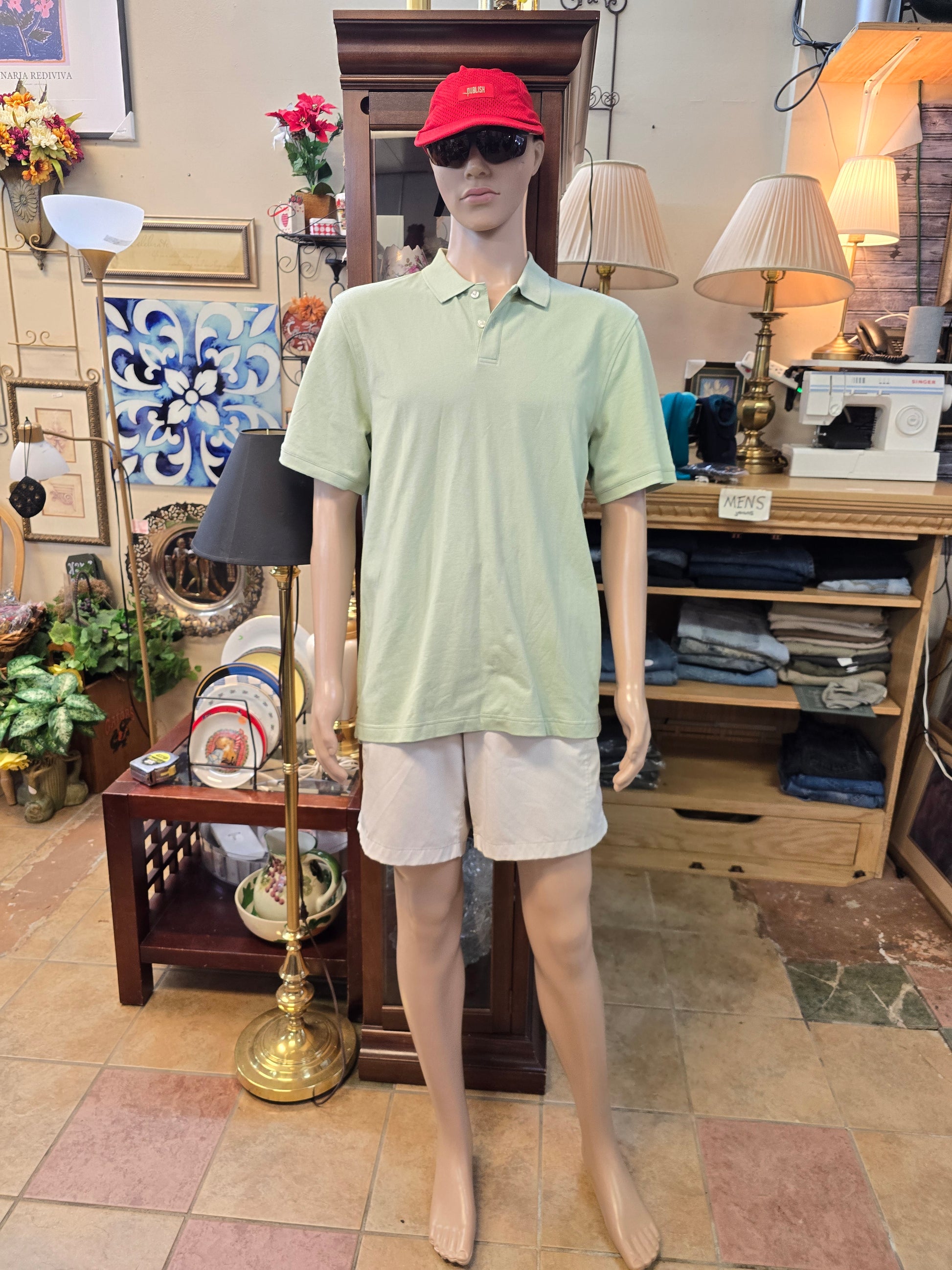 Men polo style shirt L image 0