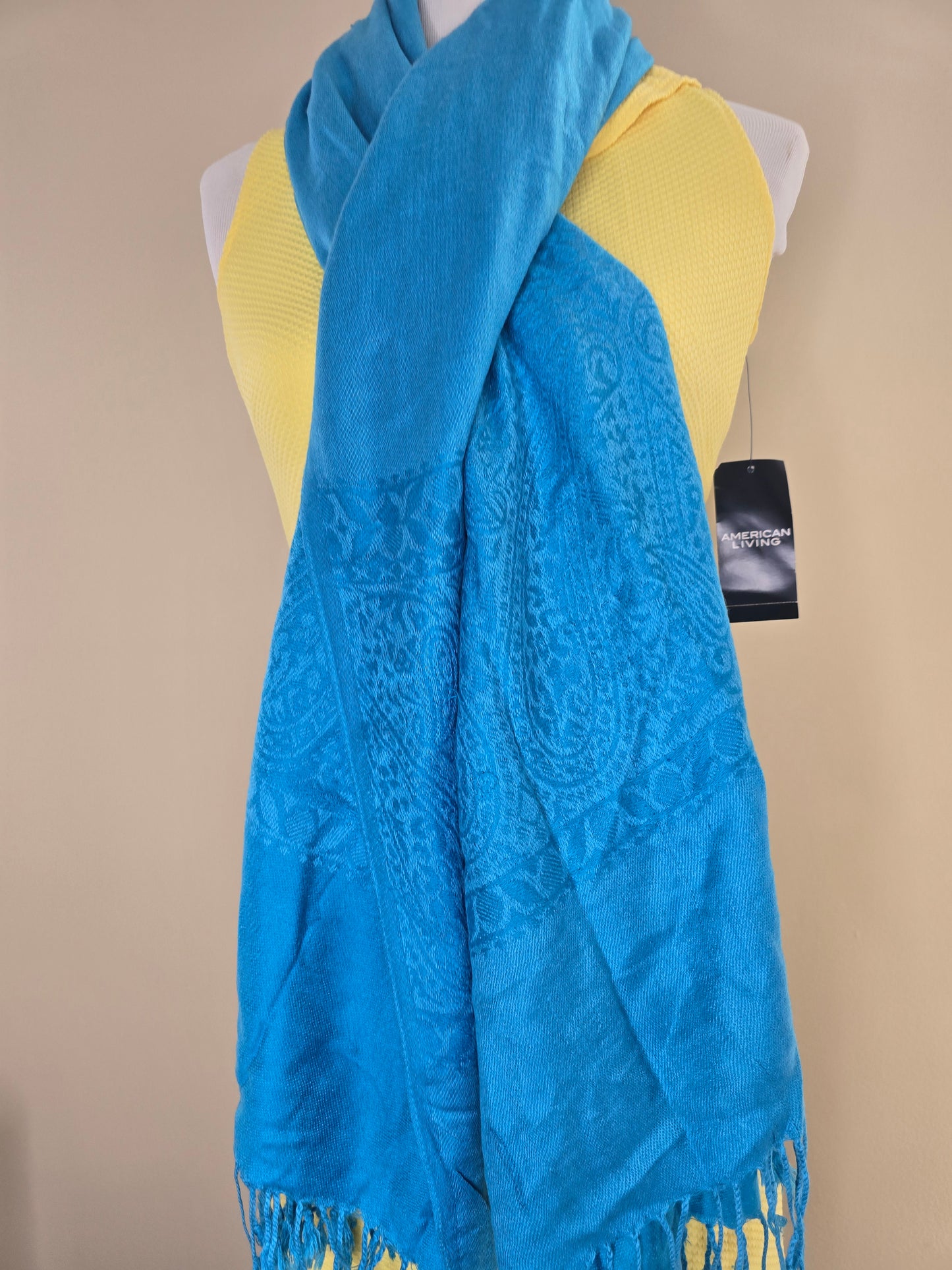 Blue scarf image 0