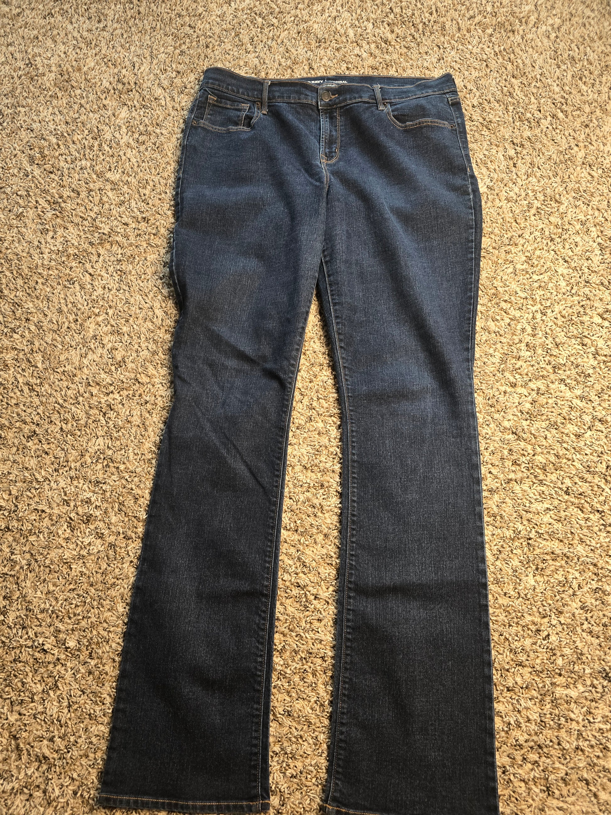 Old navy women denim size 16t image 1