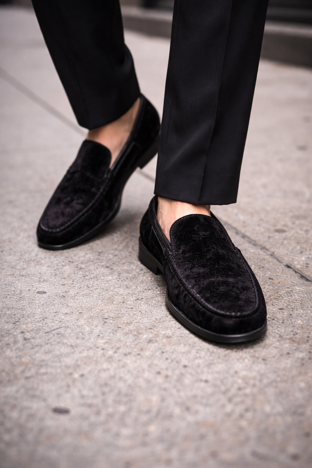 Black loafers size 9 image 0