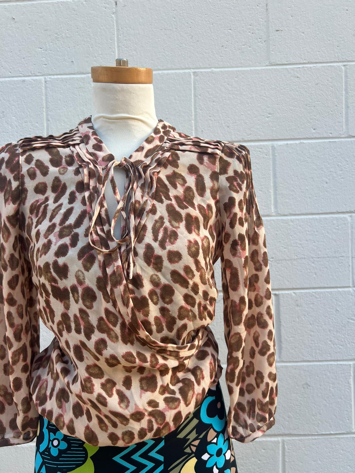 New York and company Leopard print top Medium image 3