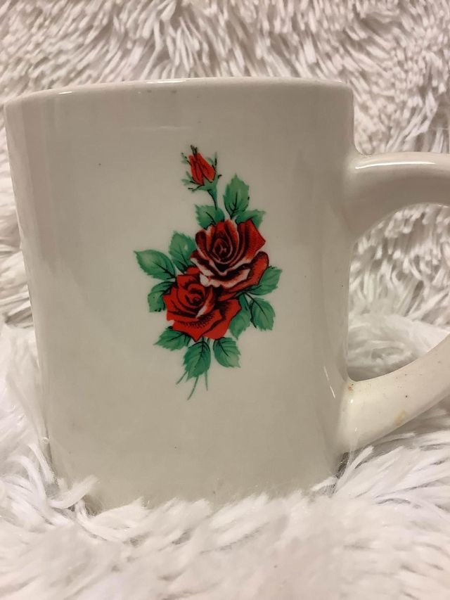 Rose Designed Mug image 3