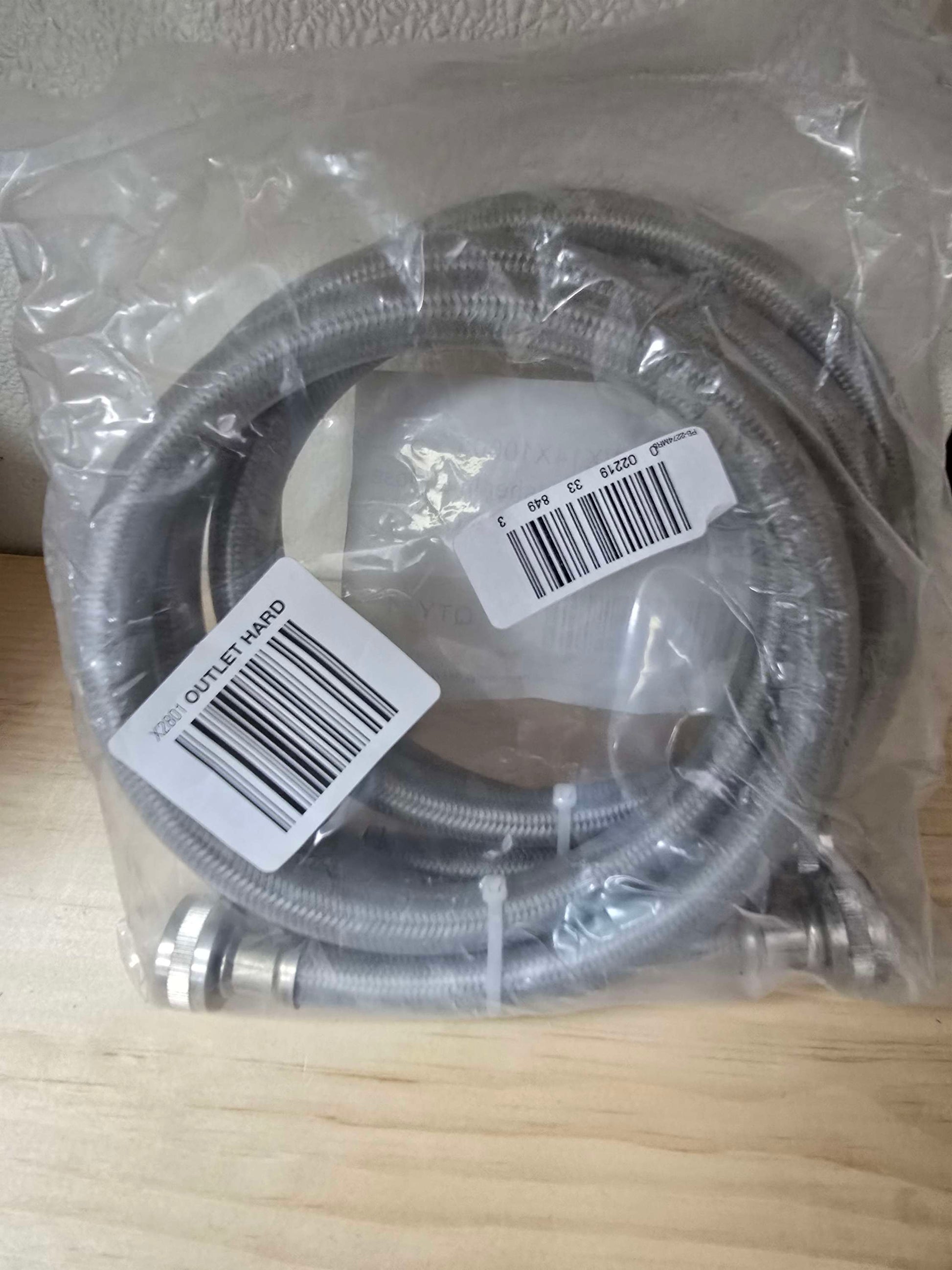 GE 4ft washer inlet hose hot and cold image 0