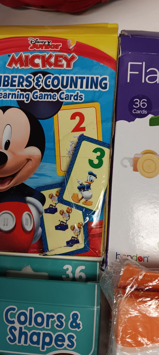 5 packs learning cards for toddlers image 1