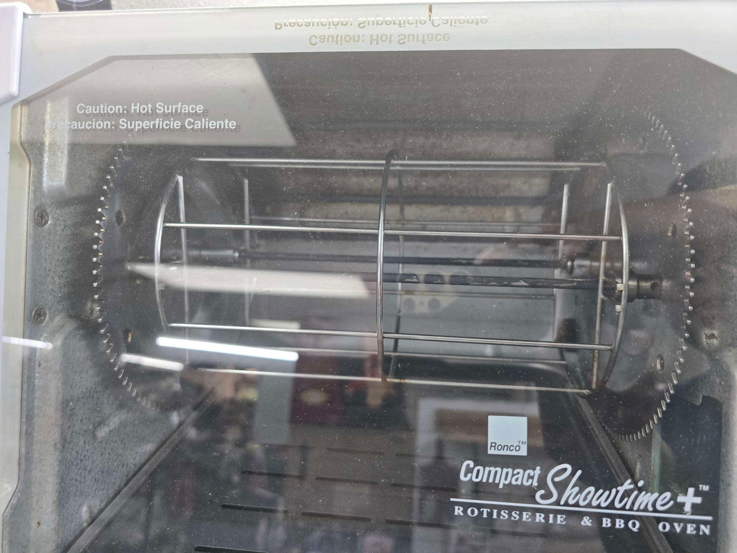 Ronco Showtime Compact Rotisserie & BBQ Oven model 3000T White image 1