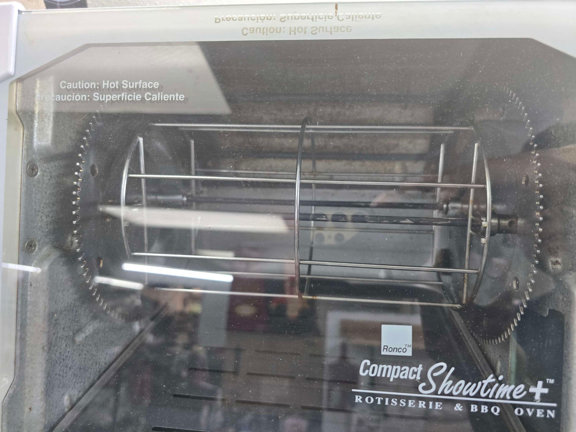 Ronco Showtime Compact Rotisserie & BBQ Oven model 3000T White image 1