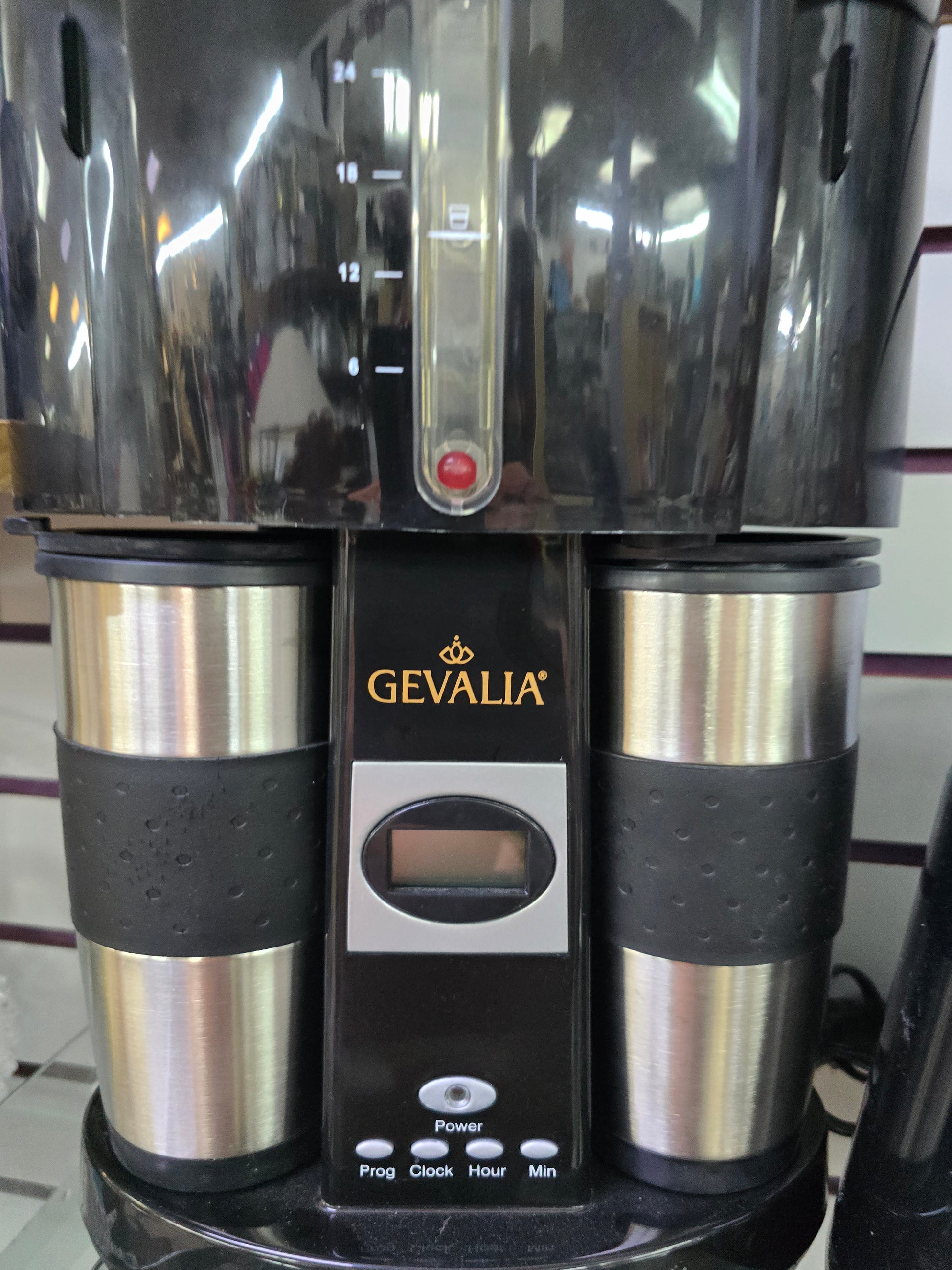 Gevalia Programmable Coffee Maker for Two With 2 Stainless Steel Mugs Ws-02a image 3