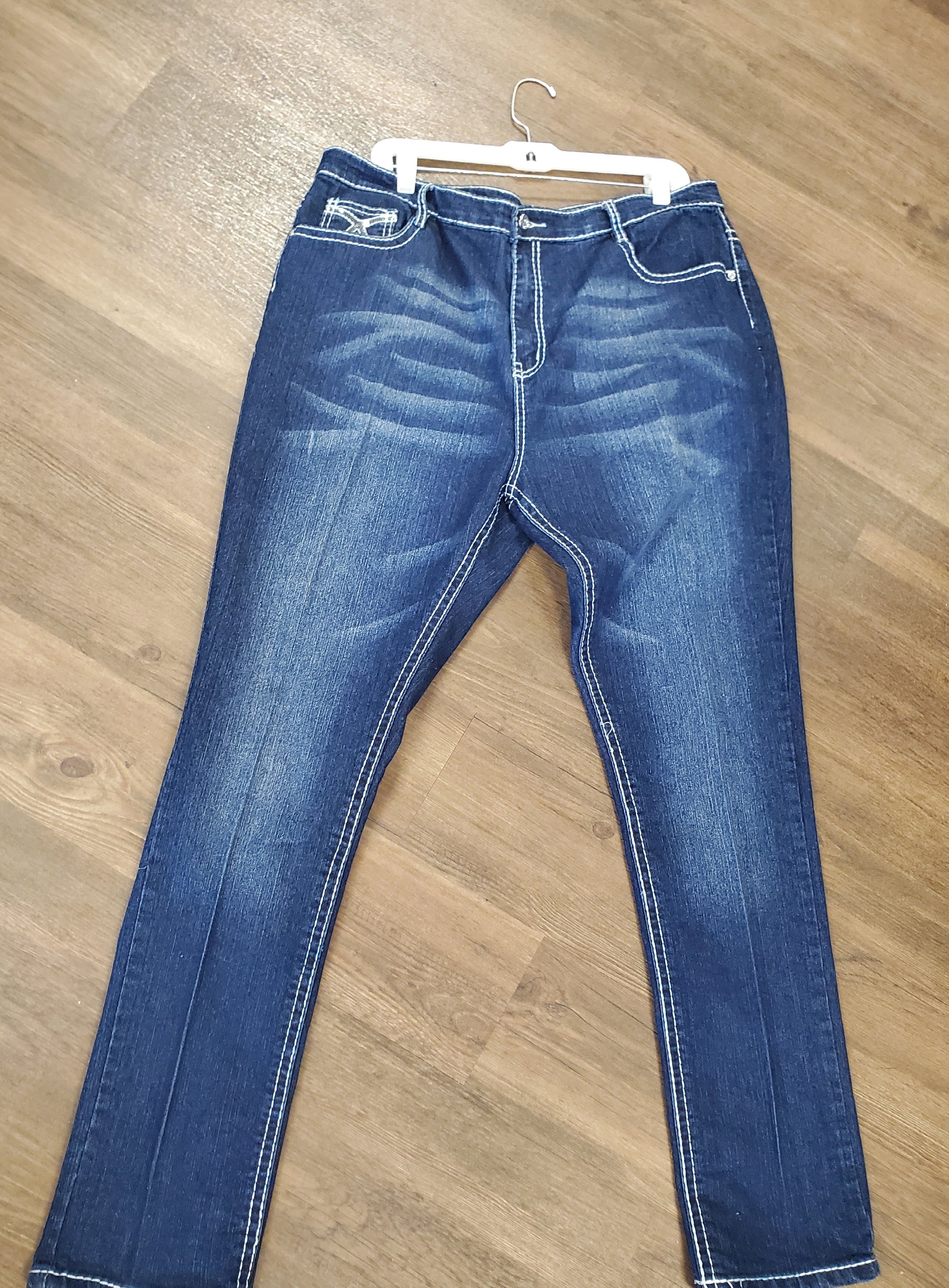 Hip star woman jeans size 24 image 6