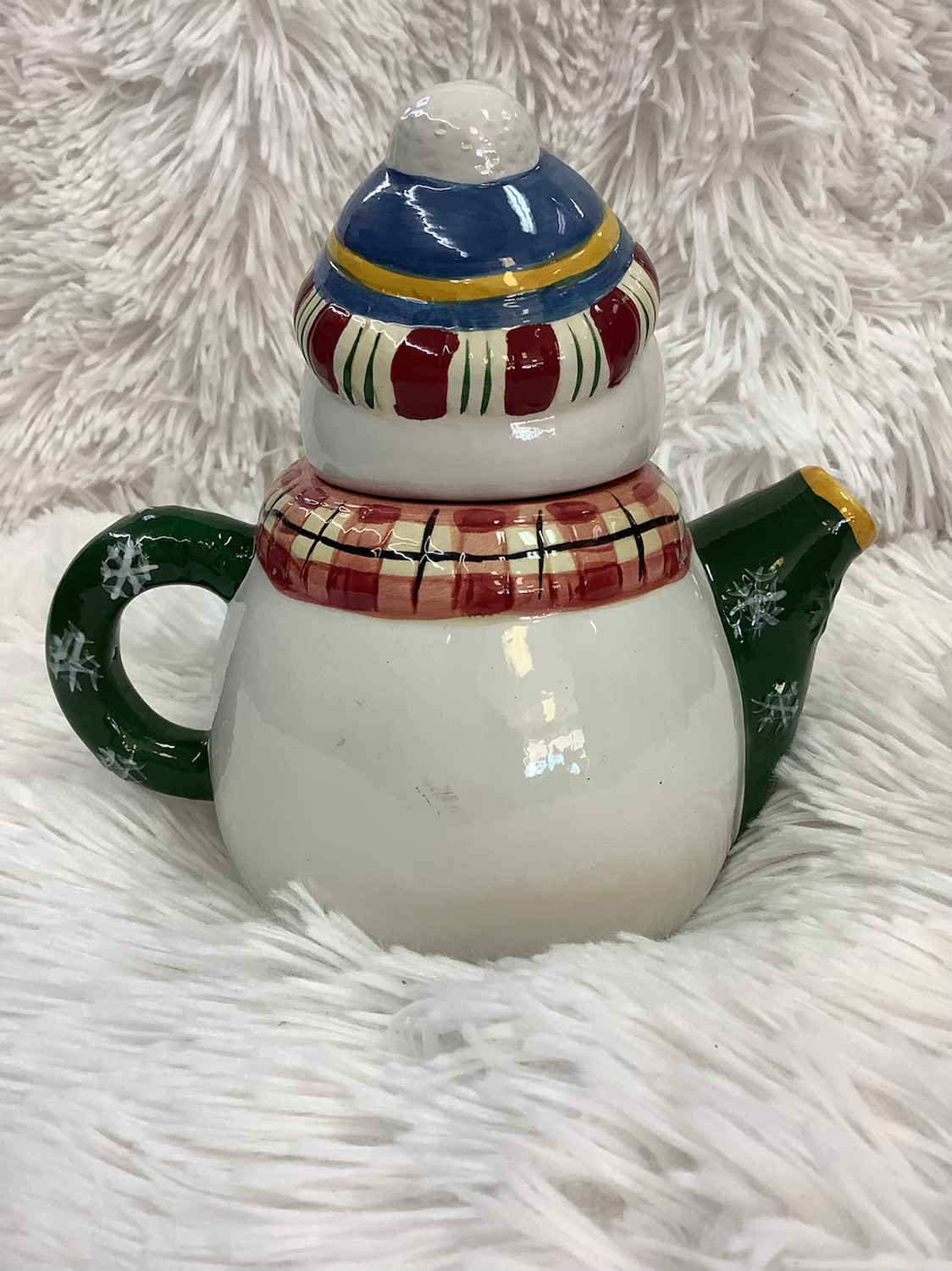 Mini snowman tea pot image 3