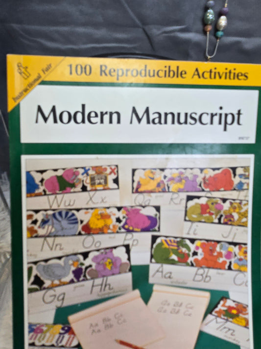 Kids manuscript and puzzle books  image 1