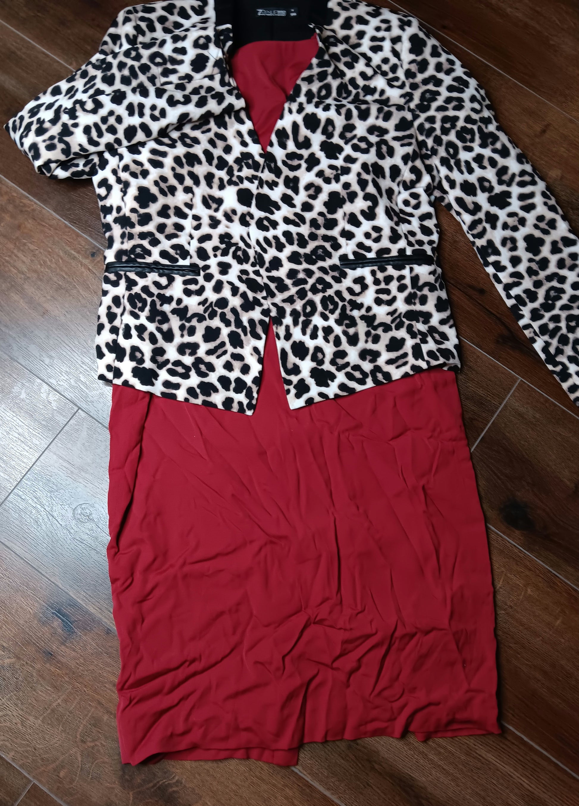 Antonio Melani Knee length red dress size 10 image 8