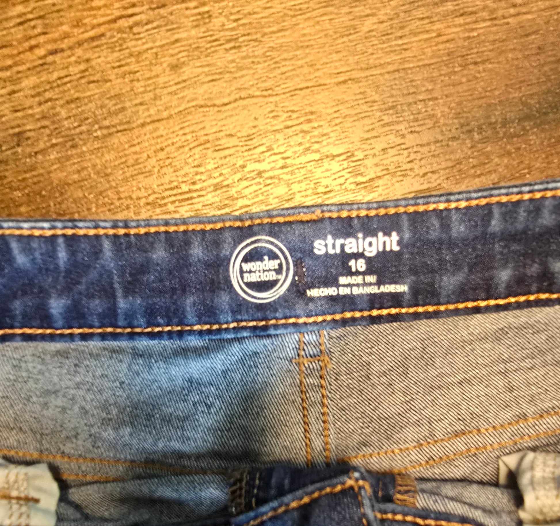 Boy denim/jeans size 16 image 4
