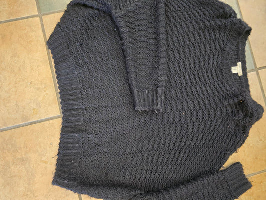 Knitted sweater size 14 image 1