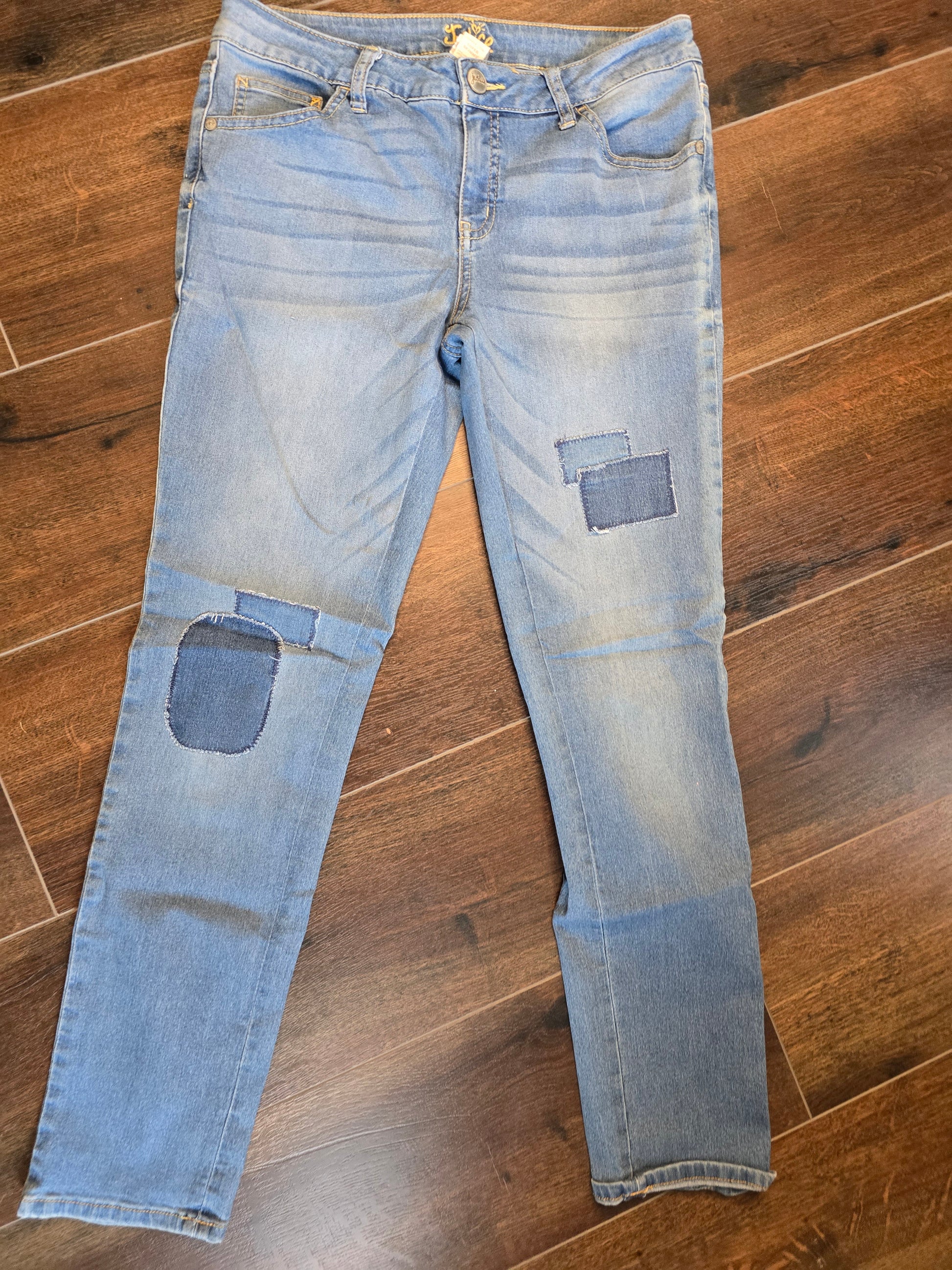 Girl skinny denim/jeans size 14.5 image 6