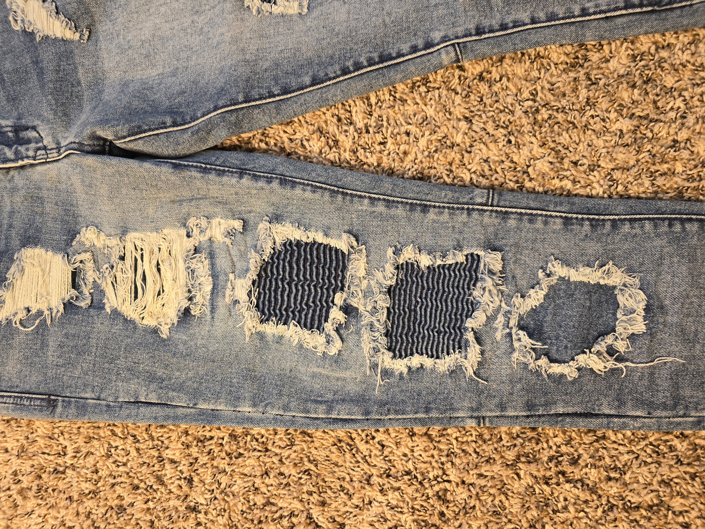 ZGY Denim Pipes Skinny Jeans – Men’s Size 32 image 5
