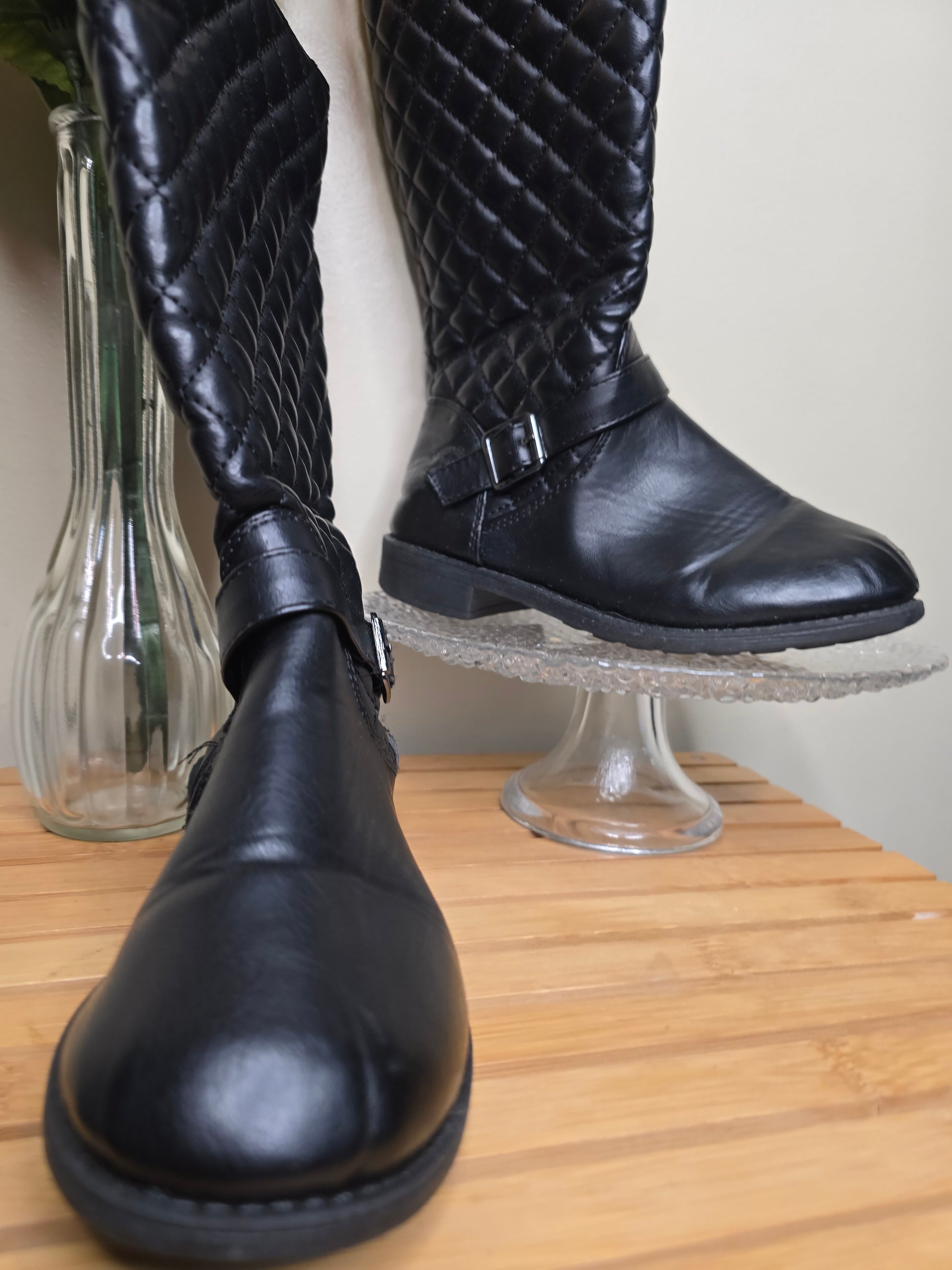 Girls boots size 12 image 5