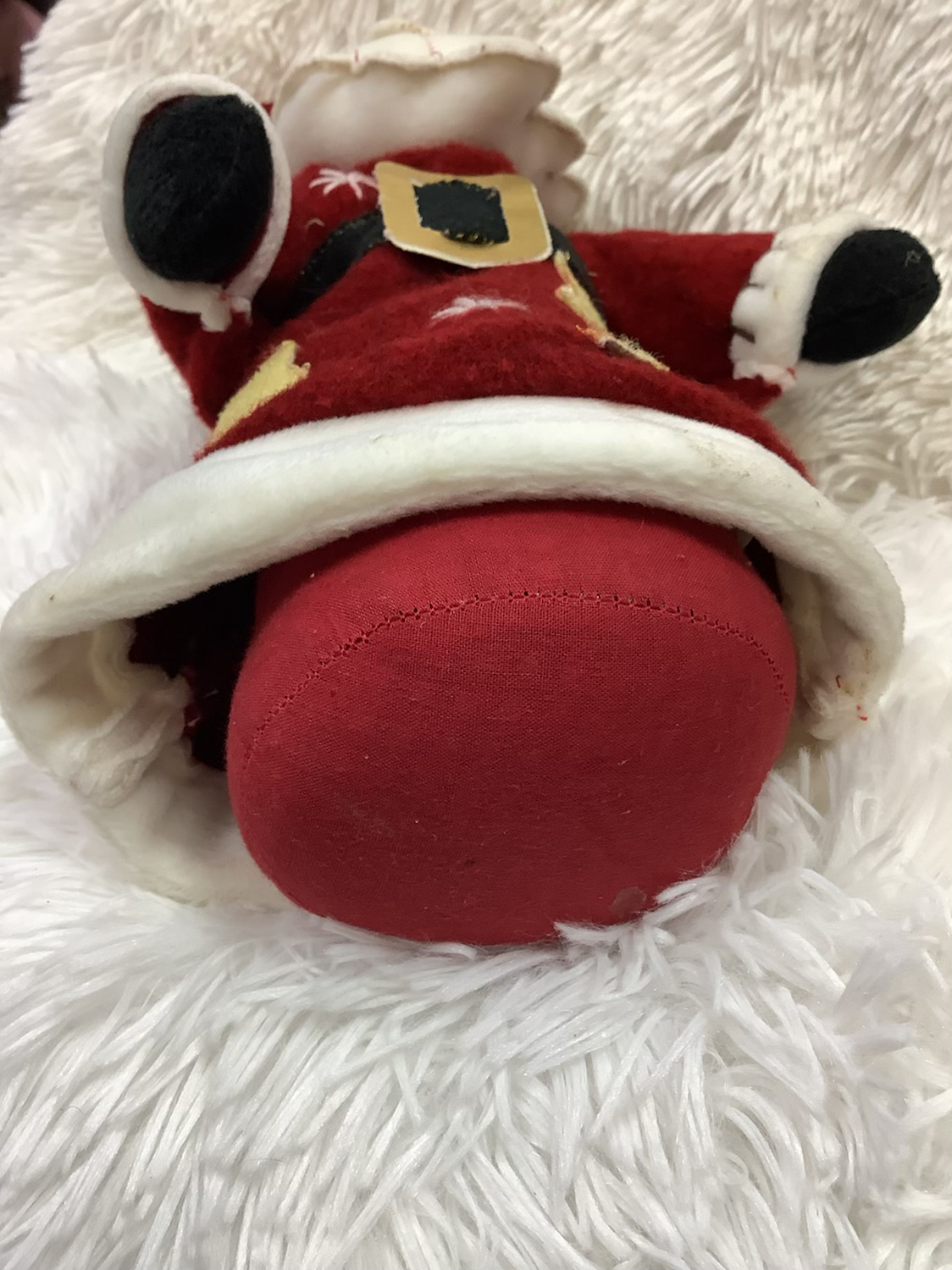 Standing Santa stuffed decor image 2