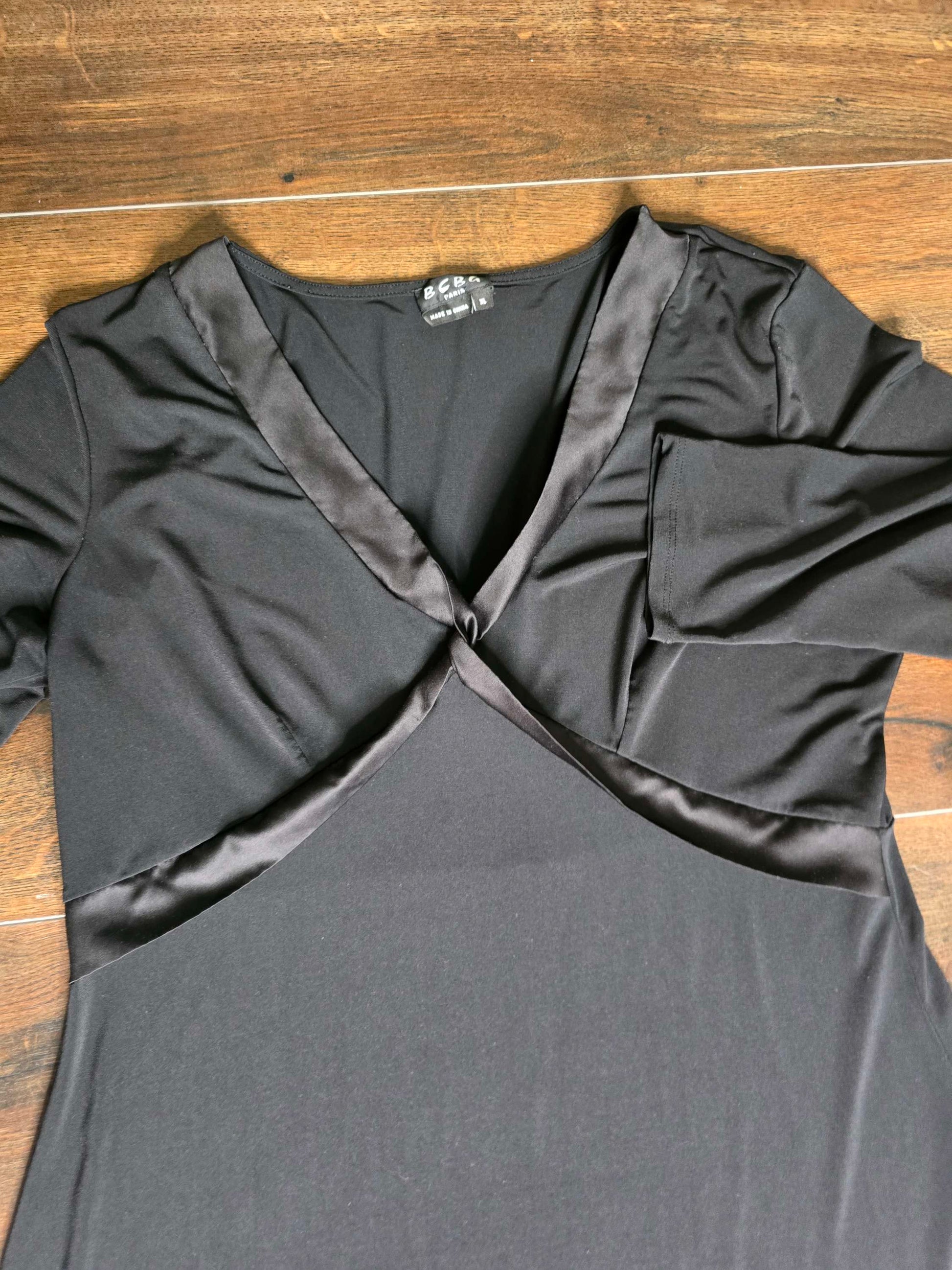 Bcbg black dress XL image 5