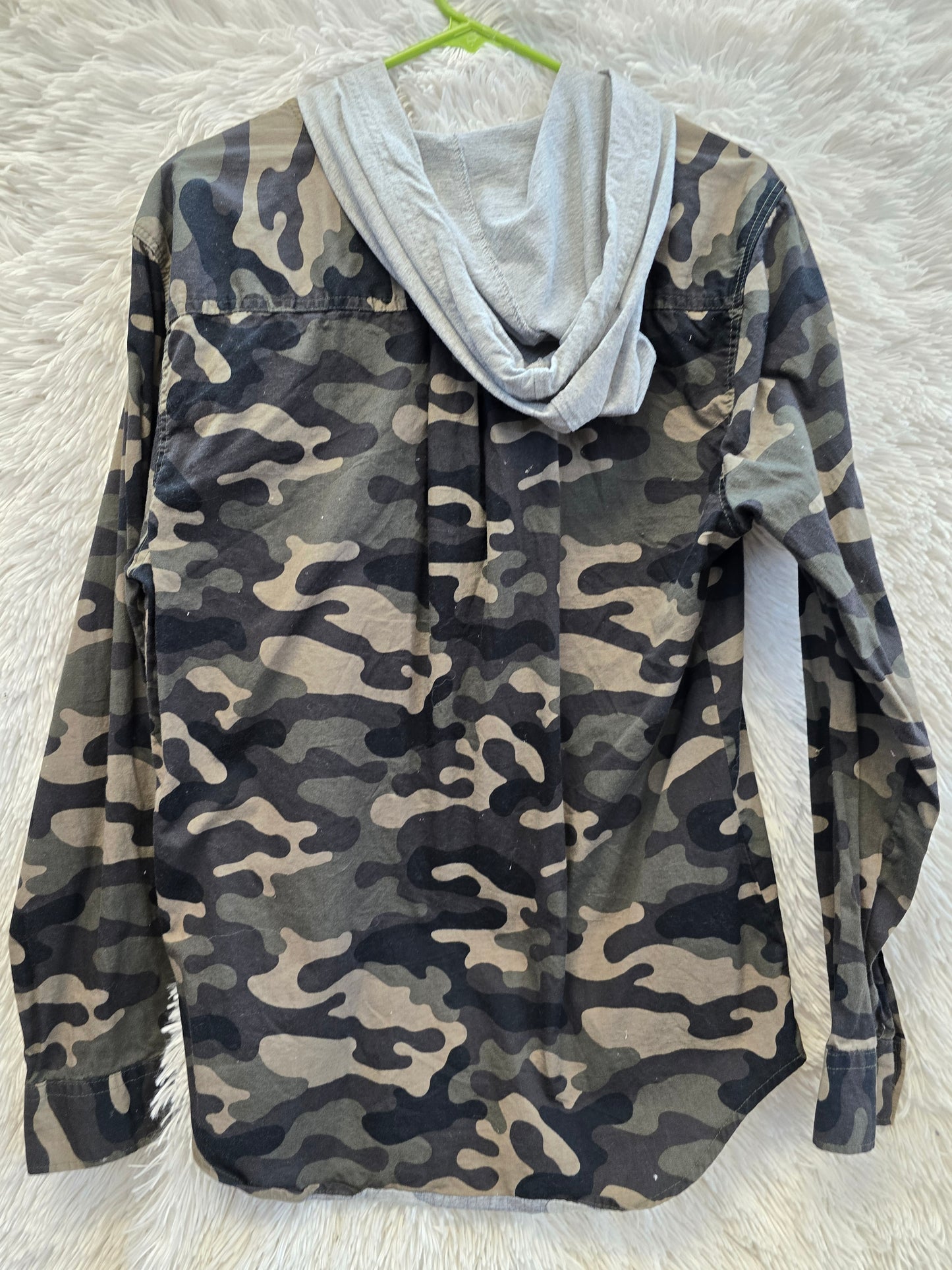 Camouflage hoodie shirt image 4
