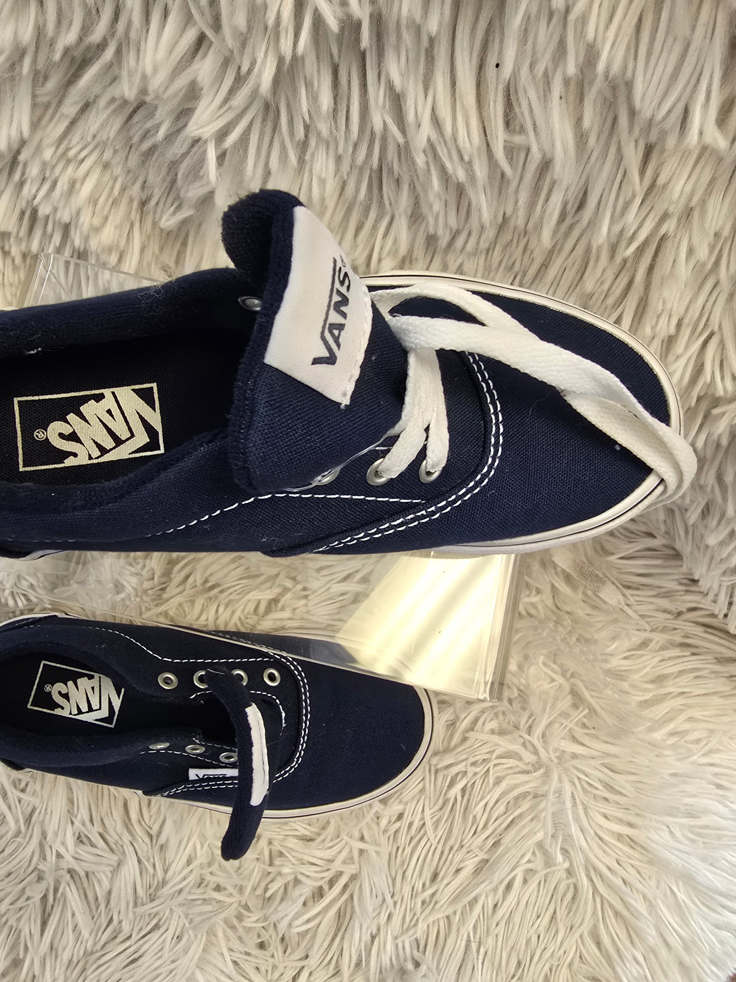 Kids vans tennis shoes size 13 image 2