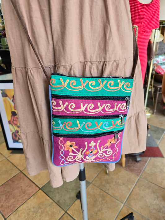 Colorful crossbody bag/purse image 1