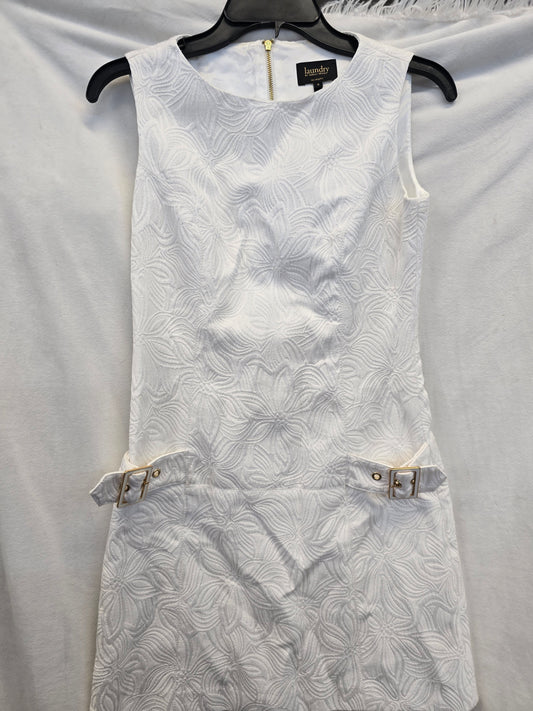 White above knee dress image 0