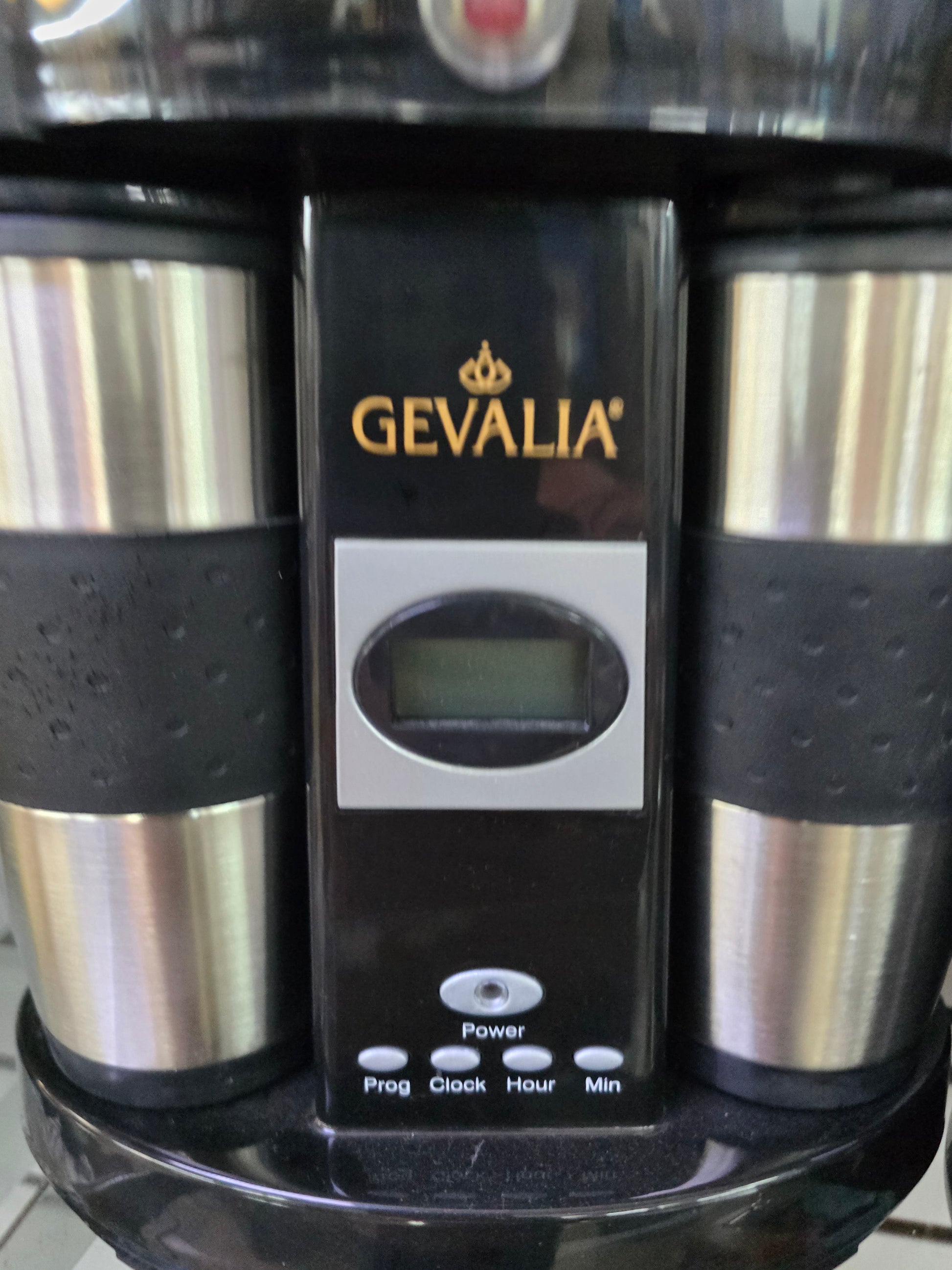 Gevalia Programmable Coffee Maker for Two With 2 Stainless Steel Mugs Ws-02a image 1
