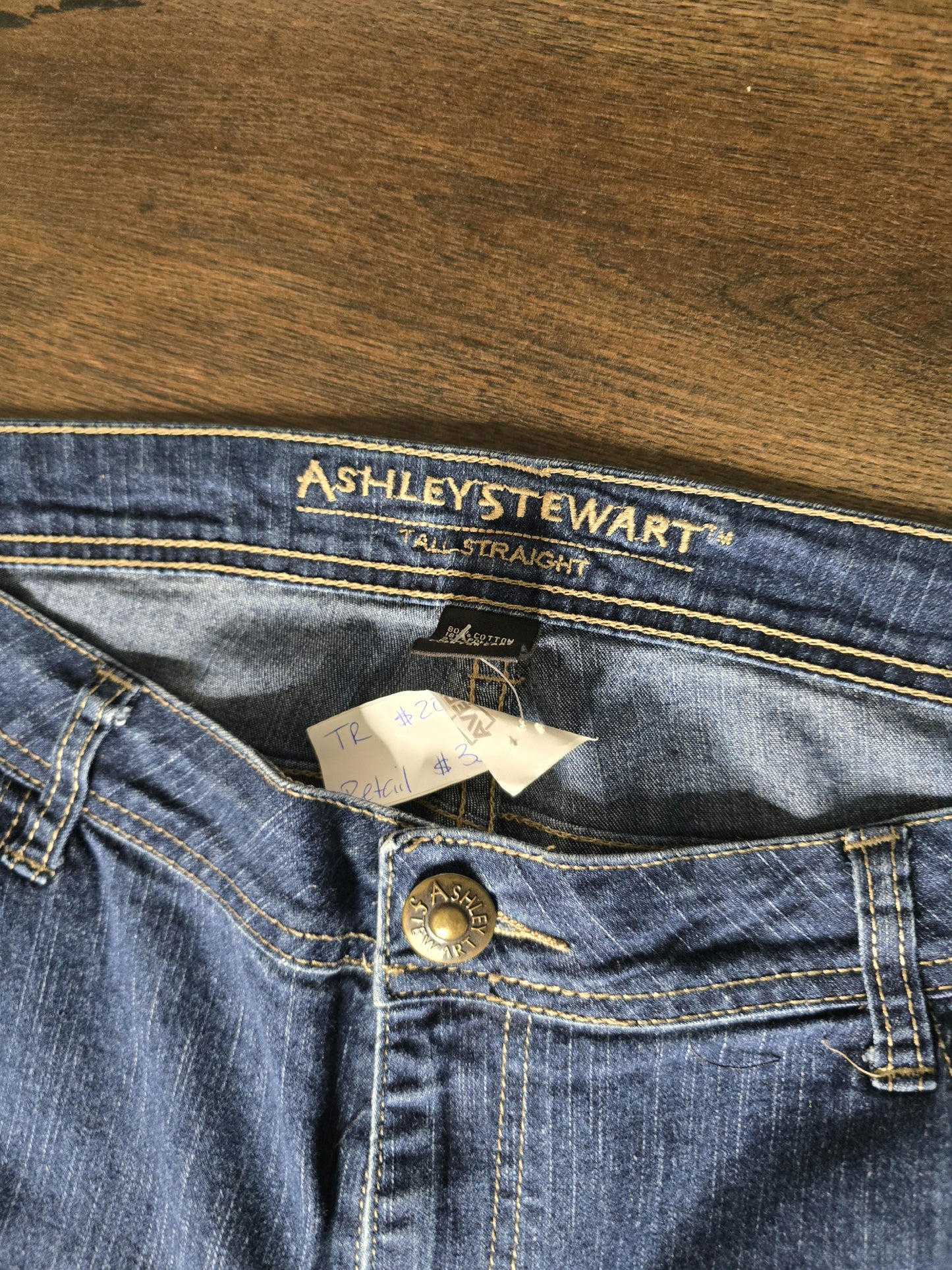 Ashley Stewart straight jeans size 18 image 8