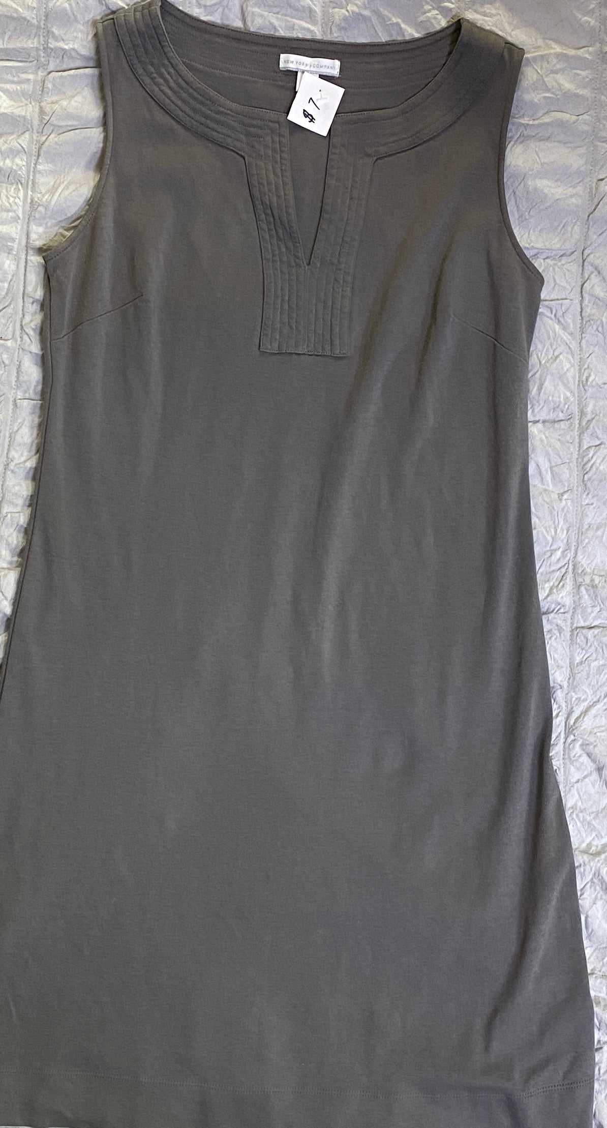 New York & Company Gray Dress (S) image 8
