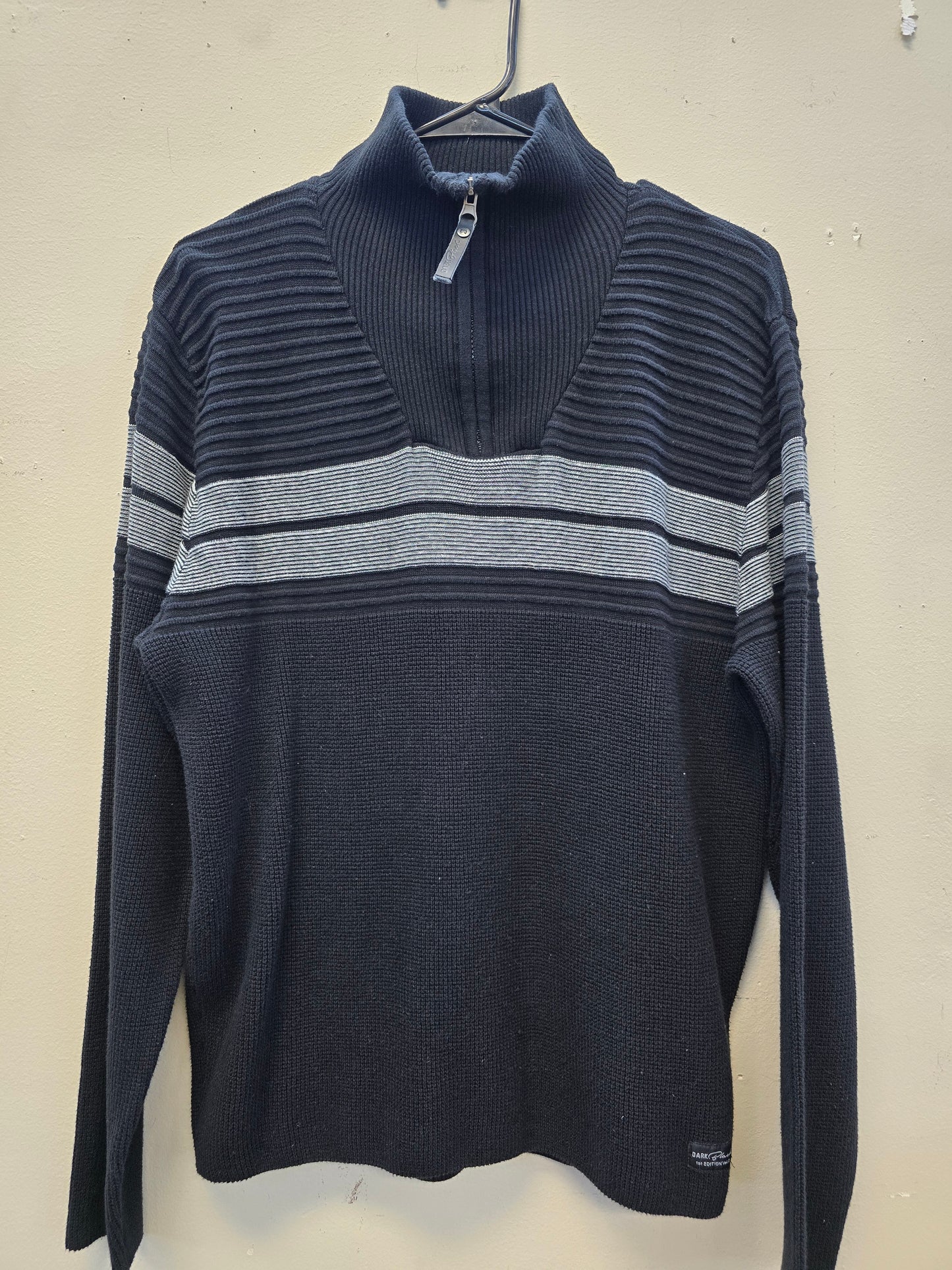 Dark Black Men sweater G/L image 0