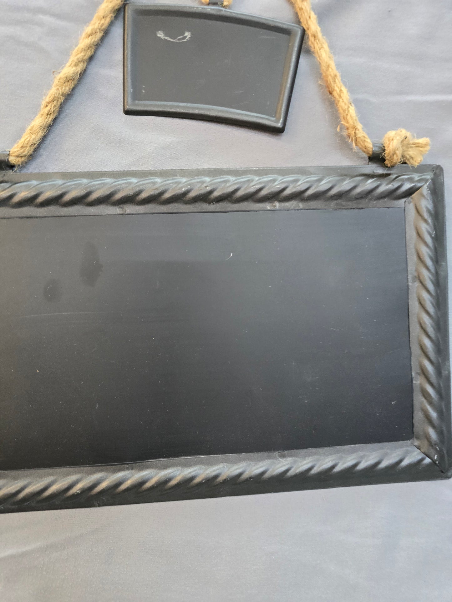2 piece metal check board  image 2