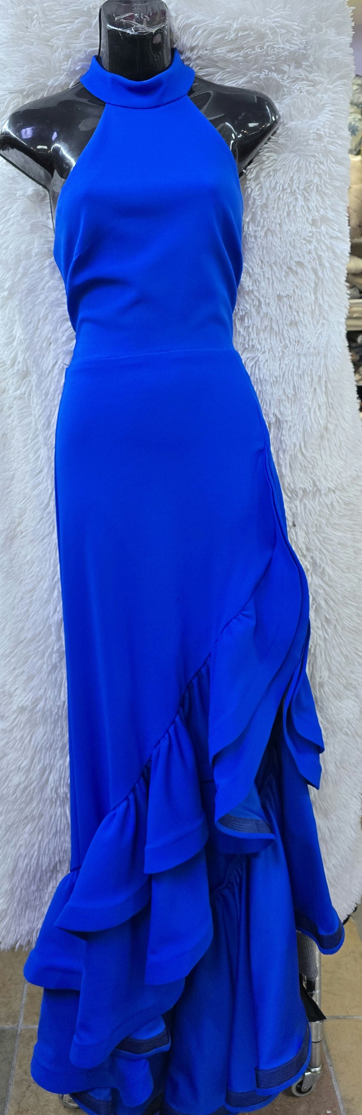 Cobalt blue long formal dress size 4 image 10