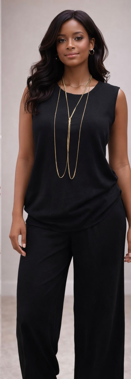 2piece woman pants set 2xl image 0