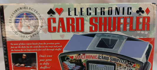 Electronic card shuffler image 1