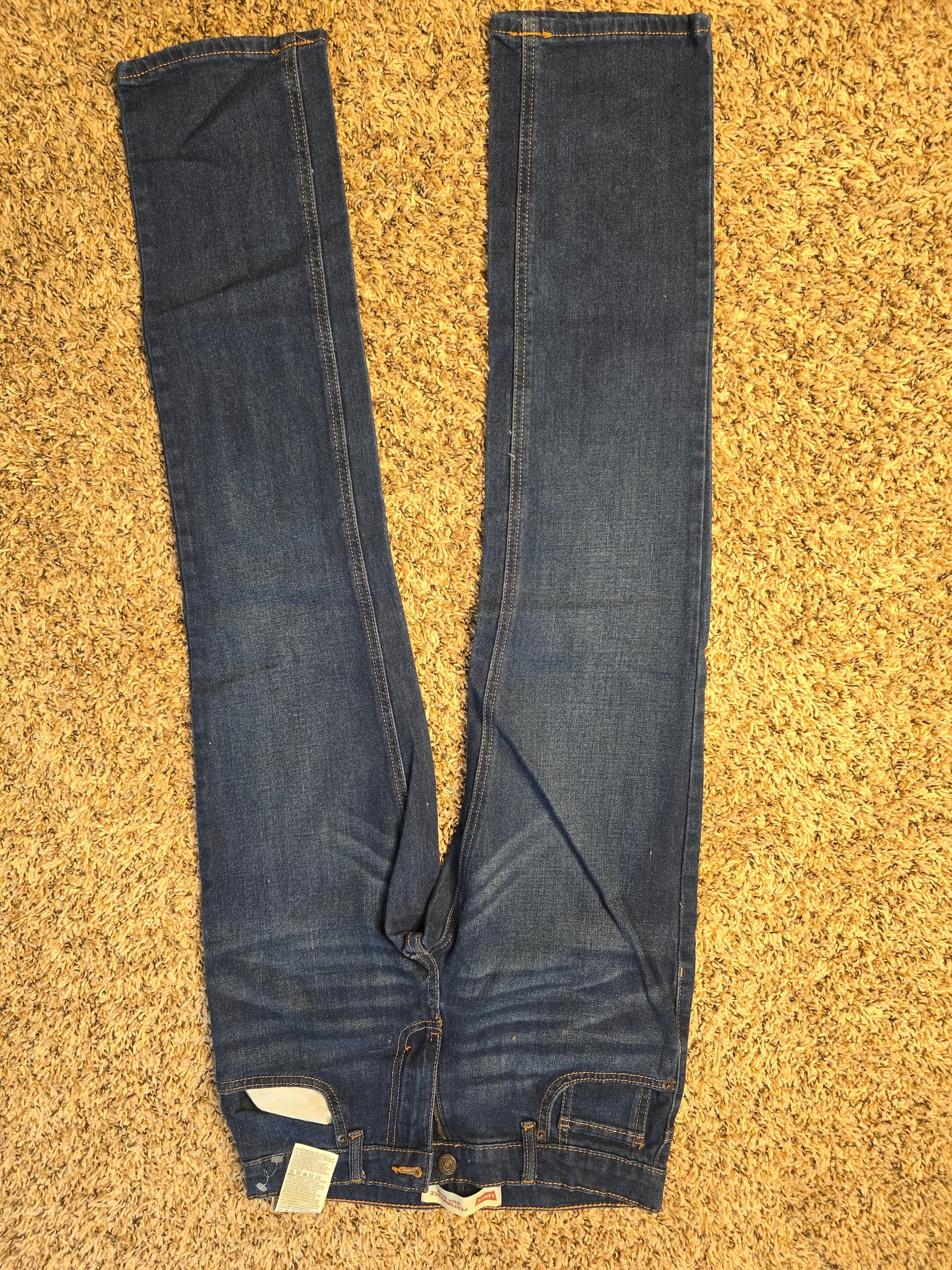 Levi’s 511 Slim Fit Jeans – 28/30 Classic Dark Wash Denim image 3