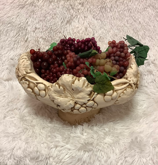 Handmade grape themed basin image 0