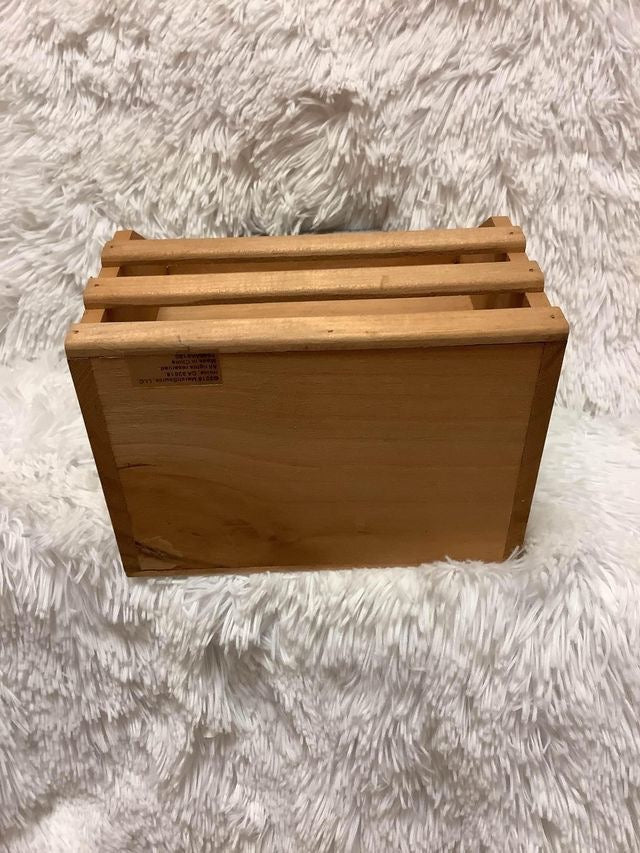 Wooden Bottle/cup  Carrier with bottle opener image 3